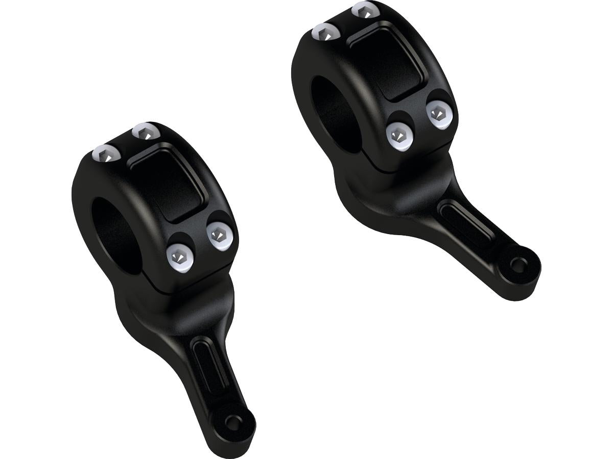 Thunderbike Flat Riser Kit For Nightster For 1 1/8" (28,6 Mm) Handlebars Gloss Black Powder Coated Thunderbike