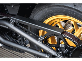 Thunderbike Belt Guard For Sportster S Flat Black Powder Coated Thunderbike