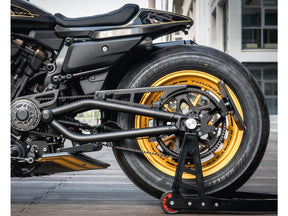 Thunderbike Swing Arm Axle Cover Black Powder Coated Thunderbike