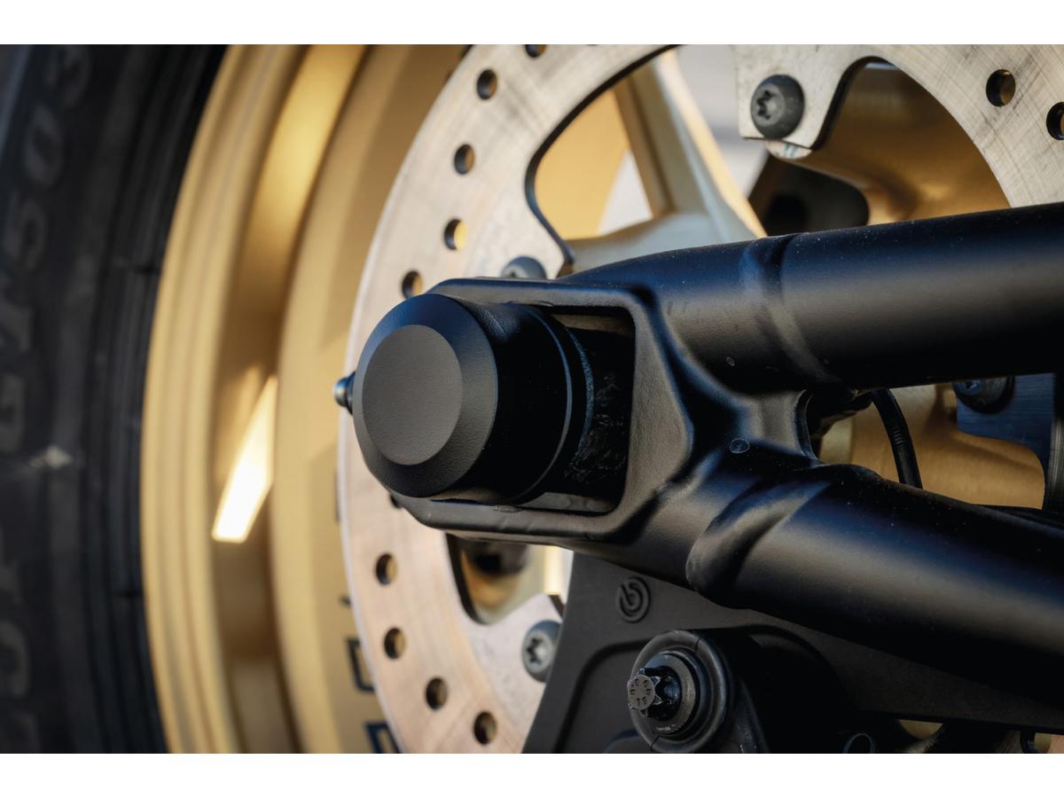 Thunderbike Rear Axle Cover Set Black Powder Coated Thunderbike