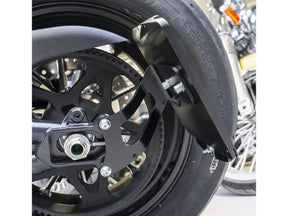 Thunderbike Medium Side Mount License Plate Bracket Black Satin Thunderbike