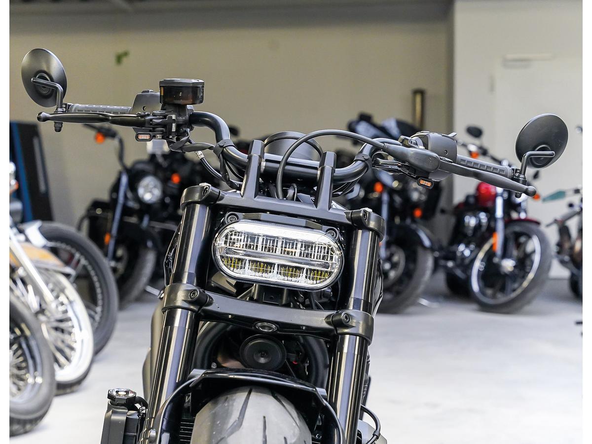 Thunderbike Stripe Led Turn Signal Black Powder Coated Light Smoke Led Thunderbike