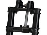 Thunderbike Sp S Triple Tree Kit For 1 1/8" Handlebars Black Cut Anodized Thunderbike Default Title