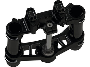 Thunderbike Sp S Triple Tree Kit For 1 1/8" Handlebars Black Cut Anodized Thunderbike