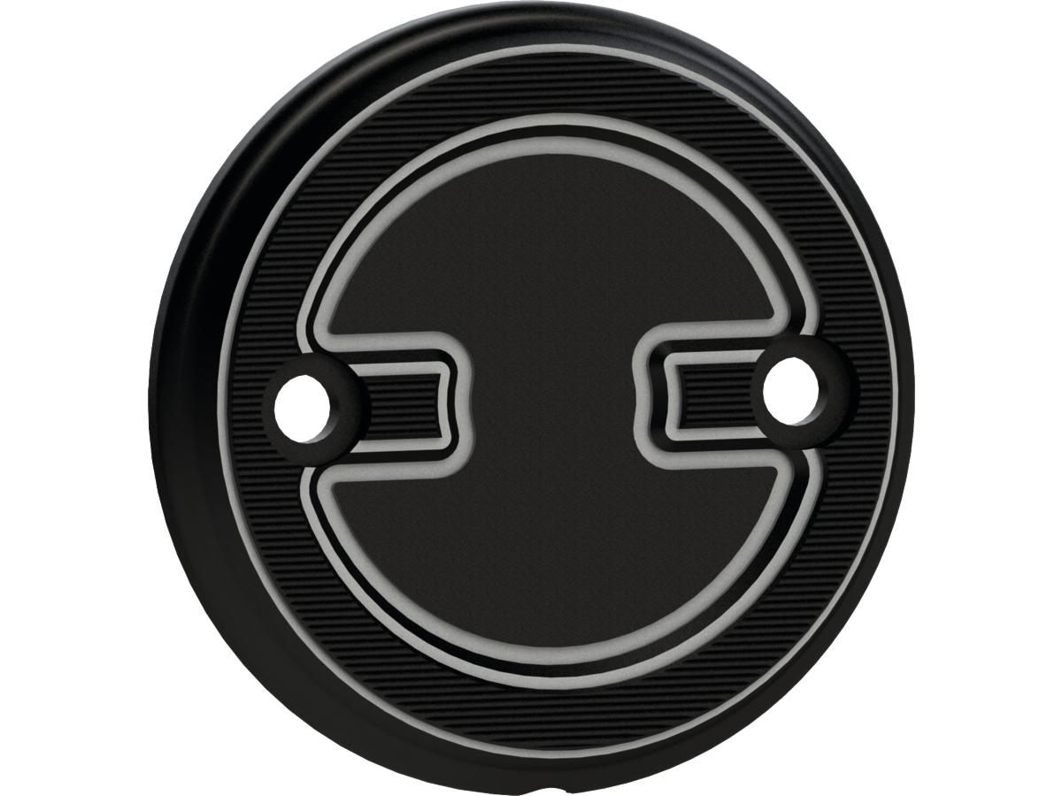 Thunderbike Timer Cover For Revolution Max Engines Black Anodized Thunderbike Default Title