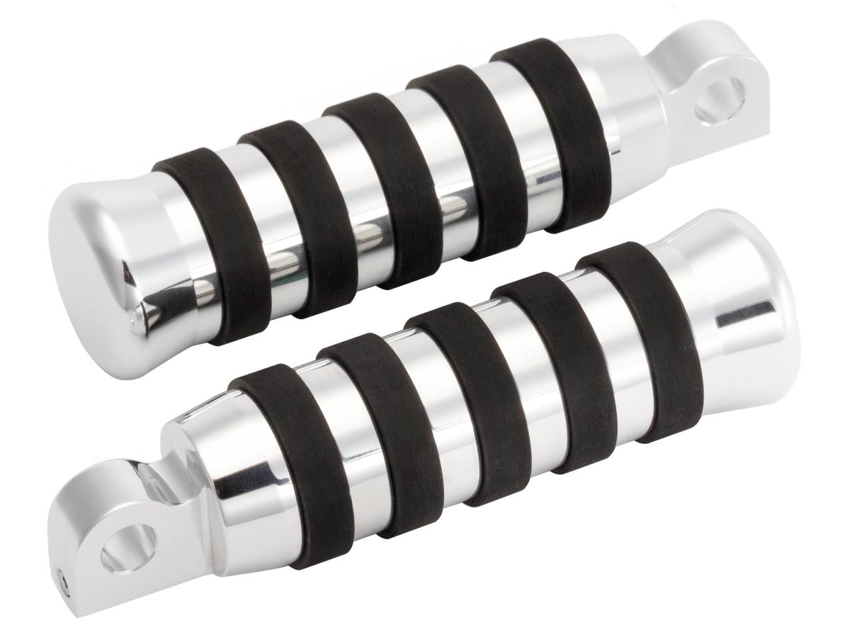 Ricks Motorcycles O Ring Rider And Passenger Foot Pegs Aluminium Polished Ricks Motorcycles Default Title