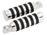 Ricks Motorcycles O Ring Rider And Passenger Foot Pegs Aluminium Polished Ricks Motorcycles Default Title