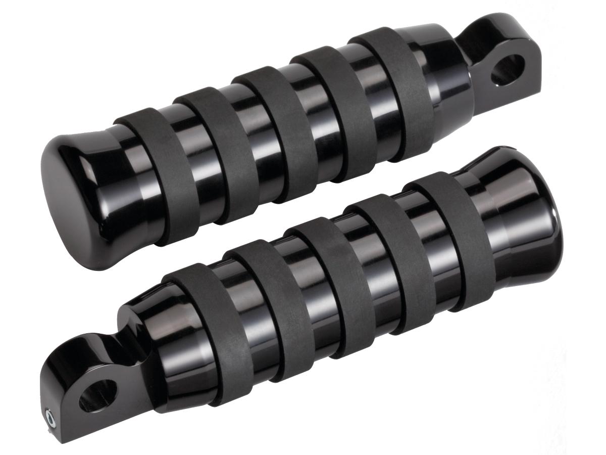 Ricks Motorcycles O Ring Rider And Passenger Foot Pegs Black Anodized Ricks Motorcycles Default Title