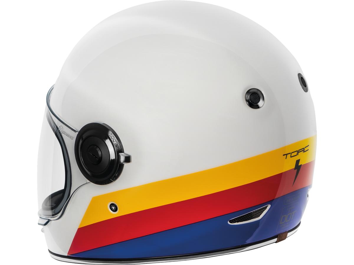 Torc Helmets Newport (T 1) Retro Full Face Helmet Torc Helmets