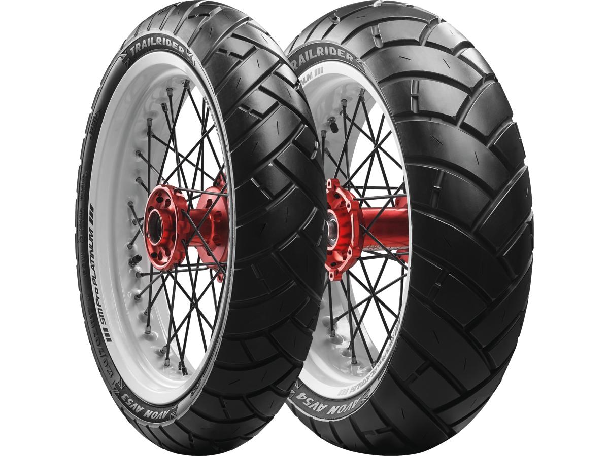 Avon Tyres Trailrider Tire 120/70 Zr19 60 W Avon Tyres Default Title