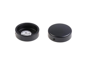 Cult Werk End Cap Fork Cover Fork Cap Plain Black Powder Coated Cult Werk