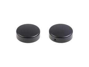 Cult Werk End Cap Fork Cover Fork Cap Plain Black Powder Coated Cult Werk Default Title