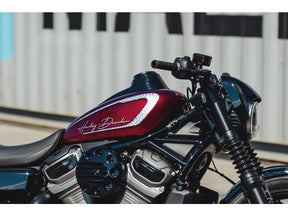 Cult Werk Speedo Relocation Dash Cover For Nightster Models Gloss Black Cult Werk