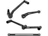 Arlen Ness Speedliner Brake And Shift Arm Control Kit With Solo (Toe ) Shifter Black Anodized Arlen Ness Default Title