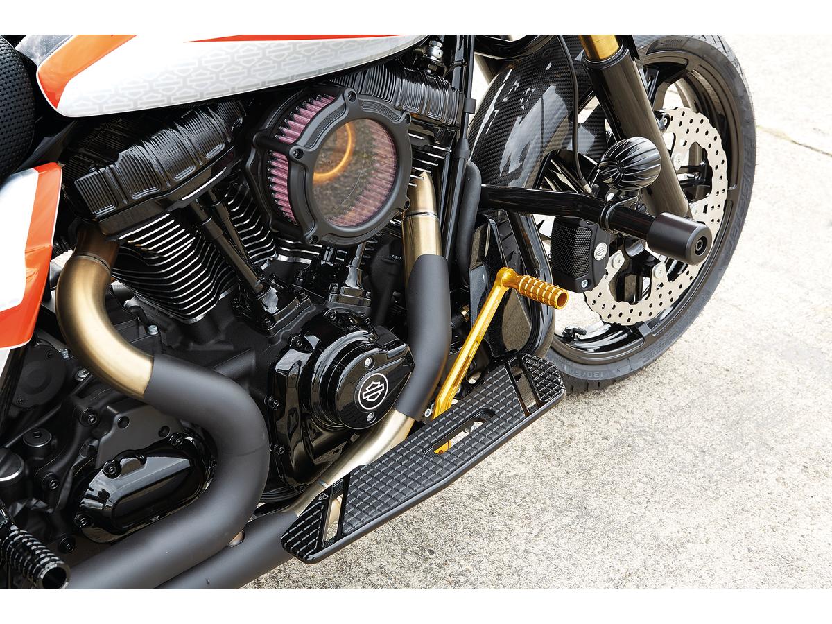 Arlen Ness Speedliner Driver Floorboards Black Anodized Arlen Ness