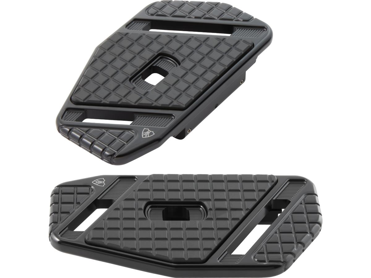 Arlen Ness Speedliner Passenger Floorboards Black Anodized Arlen Ness