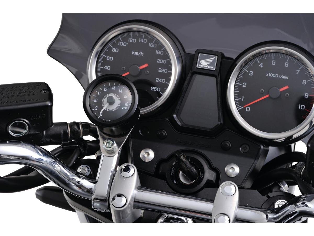 Daytona Japan Velona 48 Voltmeter Modern Design (Type A) Black Daytona Japan