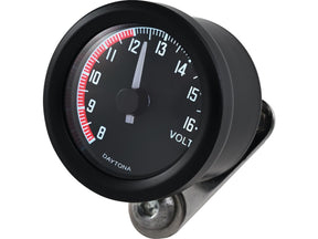 Daytona Japan Velona 48 Voltmeter Classic Design (Type B) Black Daytona Japan