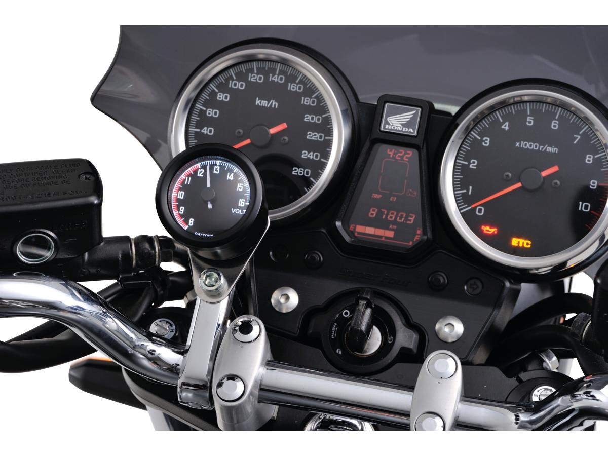 Daytona Japan Velona 48 Voltmeter Classic Design (Type B) Black Daytona Japan