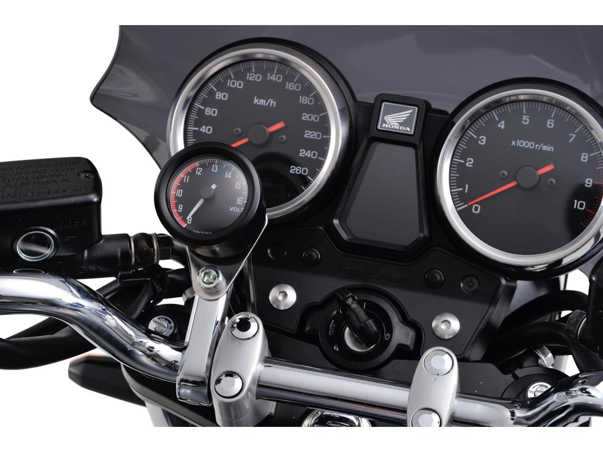 Daytona Japan Velona 48 Voltmeter Classic Design (Type B) Black Daytona Japan