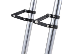 Daytona Japan Adjustable Cnc Headlight Braket 41mm Fork Mount Black Anodized Daytona Japan
