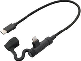 Daytona Japan L Shaped Usb Cable Usb Connector Type C To Lightning Daytona Japan Default Title