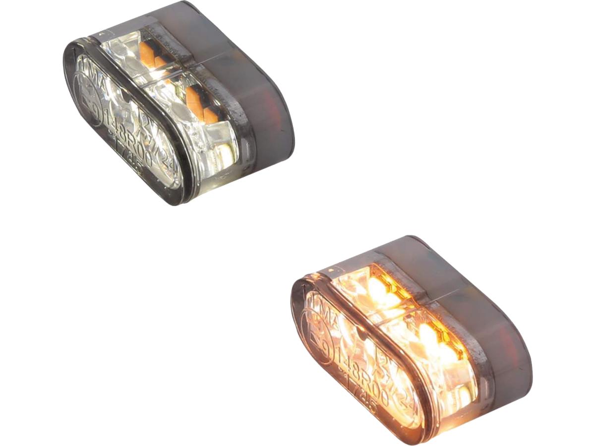 Highsider Little Star Mx1 Pro Modul Turn Signal/Position Light Height(mm): 8,5 , Width(mm): 20 , Depth(mm): 10, Approved For Front, Vertical And Horizontal Installation Tinted Led Highsider Default Title