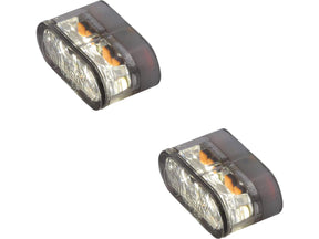 Highsider Little Star Mx1 Pro Modul Turn Signal/Position Light Height(mm): 8,5 , Width(mm): 20 , Depth(mm): 10, Approved For Front, Vertical And Horizontal Installation Tinted Led Highsider