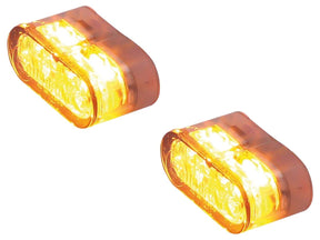 Highsider Little Star Mx1 Pro Modul Turn Signal/Position Light Height(mm): 8,5 , Width(mm): 20 , Depth(mm): 10, Approved For Front, Vertical And Horizontal Installation Tinted Led Highsider