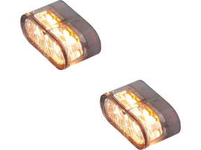 Highsider Little Star Mx1 Pro Modul Turn Signal/Position Light Height(mm): 8,5 , Width(mm): 20 , Depth(mm): 10, Approved For Front, Vertical And Horizontal Installation Tinted Led Highsider
