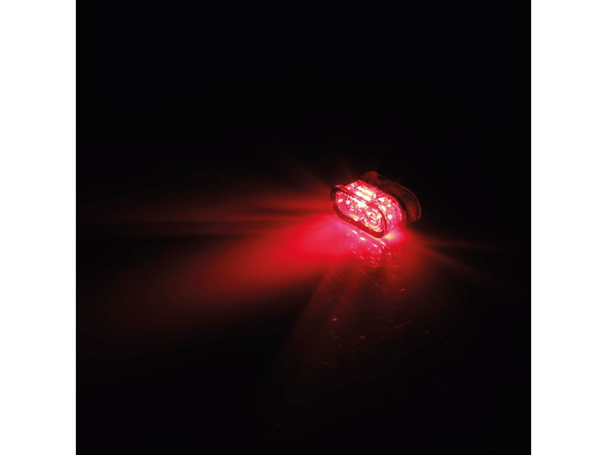 Highsider Little Star Mx1 Pro Modul Turn Signal/Taillight/Brake Light Height(mm): 8,5 , Width(mm): 20 , Depth(mm): 10, Approved For Rear, Vertical And Horizontal Installation Tinted Led Highsider