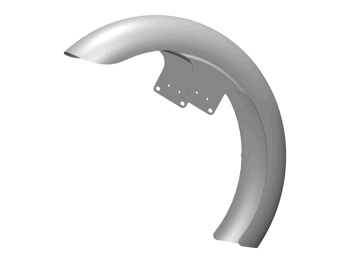 Ricks Motorcycles Standard 21" Steel Front Fender For Touring Models Raw Ricks Motorcycles
