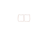 Cometic Outer Rocker Cover Gasket Set Pair Pair 1 Cometic Default Title