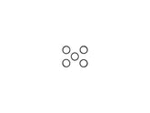 Cometic Carburator To Manifold Seal Pack 5 Cometic Default Title