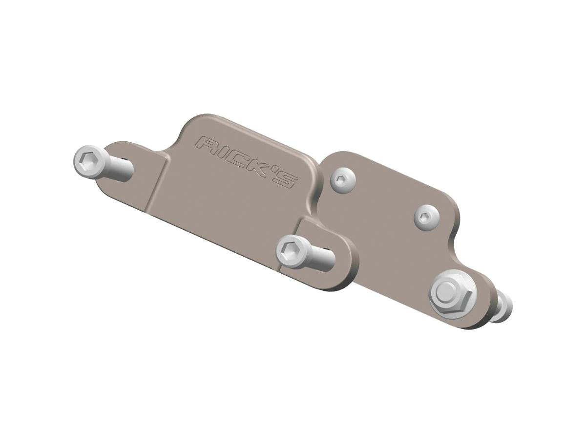 Ricks Motorcycles Front Fender Mounting Bracket For 21" Wheels On Touring Models Machine Finish Ricks Motorcycles Default Title