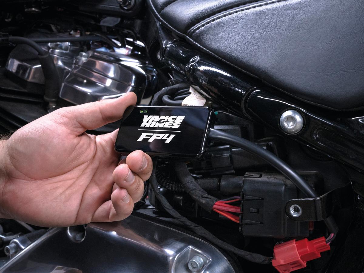 Vance &Amp; Hines Fuelpak Fp4 Ecm Tuning Module Red 4 Pin J1850 Bus Vance &Amp; Hines