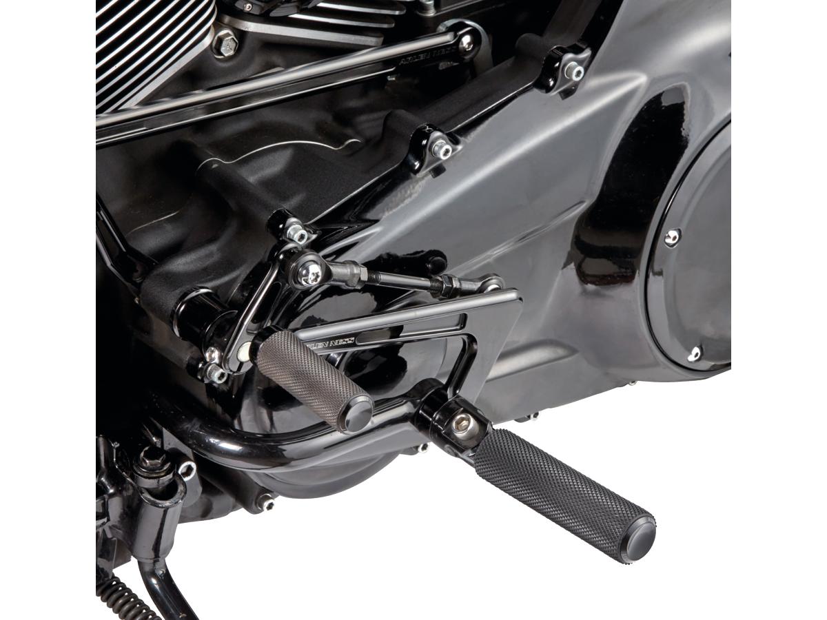 Arlen Ness Bagger Mid Control Kit Black Arlen Ness