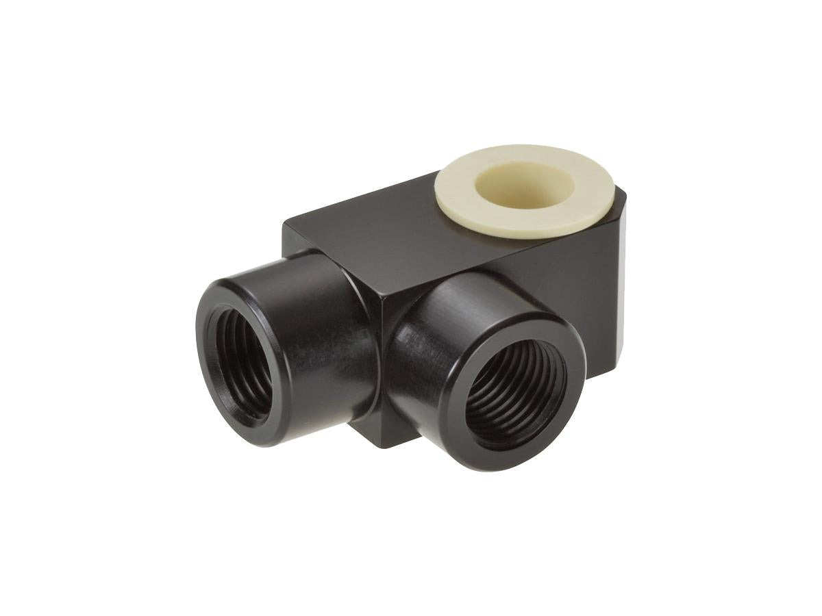 Spiegler 2 Fold 90° Brake Line Distributor Black Spiegler Default Title