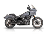 V Performance 2 In 1 Full System Exhaust Endcap Revolver Black Ceramic Coated V Performance Default Title