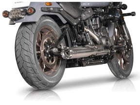 V Performance 2 In 1 Full System Exhaust Endcap Revolver Stainless Steel Satin V Performance