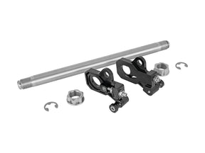 Performance Machine Rear Axle Adjuster Kit For Touring Models Black Performance Machine