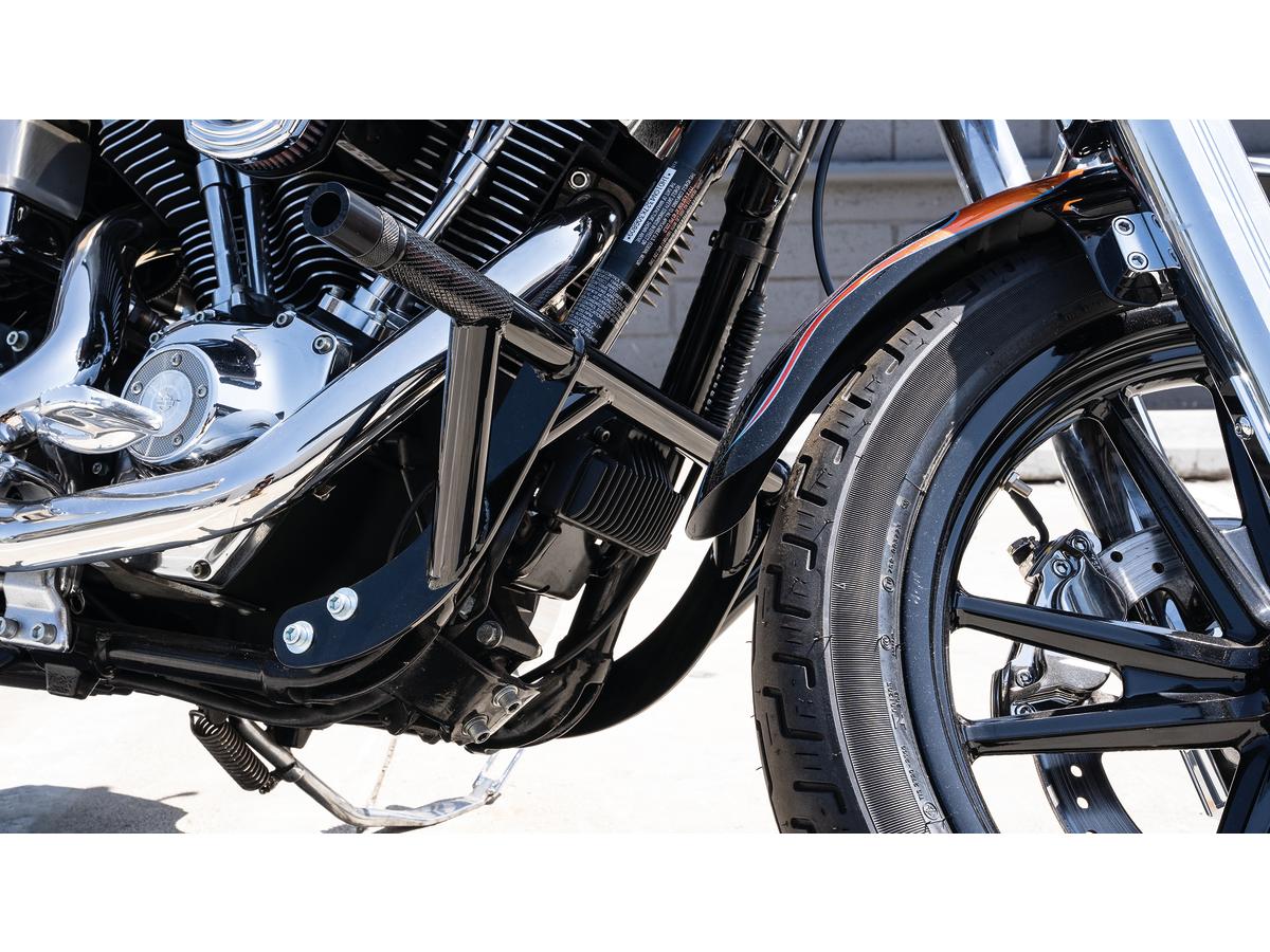 Burly Brand Brawler Front And Rear Crash Bar Kit Black Powder Coated Burly Brand