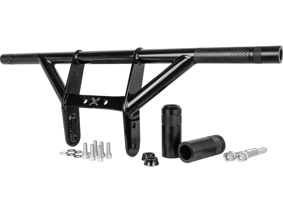 Burly Brand Brawler Front And Rear Crash Bar Kit Black Powder Coated Burly Brand Default Title