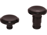 Ricks Motorcycles Smooth Front Axle Cover Without Ricks Logo Black Satin Ricks Motorcycles Default Title