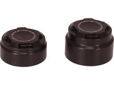 Ricks Motorcycles Premium Rear Axle Cover With Ricks Logo Black Powder Coated Satin Ricks Motorcycles Default Title