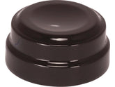 Ricks Motorcycles Smooth Shock Absorber Nut Cover Satin Black Powder Coated Ricks Motorcycles Default Title
