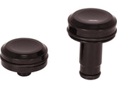 Ricks Motorcycles Smooth Front Axle Cover Without Ricks Logo Black Satin Ricks Motorcycles Default Title