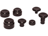 Ricks Motorcycles Smooth Cover Kit For Softail Matte Black Powder Coated Ricks Motorcycles Default Title