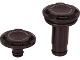 Ricks Motorcycles Premium Front Axle Cover With Ricks Logo Black Satin Ricks Motorcycles Default Title