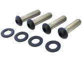 Screws4 Bikes Fender Strut Screw Kits Supplied Are 4 Screws And 4 Washers (Strut To Frame) Satin Black Powder Coated Screws4 Bikes Default Title